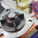 Impeller av mässing på rostfri axel Grålle TEA -49