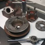 Vattenpump BM 36 Gängrensning vattenpump