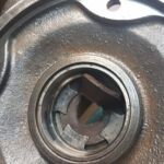 Ny läderpackning på BOSCH generator