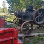 Johan styr upp tändkulemotorn på ramper