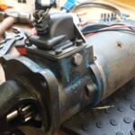 Fordson Super Major startmotor med nytt skyddsgummi Fordson Super Major startmotor med nytt skyddsgummi