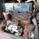 Fordson Super Major motor med insprutningspump Simms Minimec Fordson Super Major motor med insprutningspump Simms Minimec