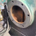 Infästning för vattenpump Infästning för vattenpump